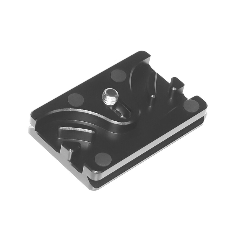 Kameros kabelio spaustukas su „Arca“ suderinama greito atjungimo plokšte, skirta fotoaparato trikojo rutulinio galvutės kabelio fiksuoto užrakto prievado apsaugos rinkiniams