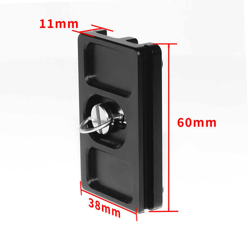 Kameros kabelio spaustukas su „Arca“ suderinama greito atjungimo plokšte, skirta fotoaparato trikojo rutulinio galvutės kabelio fiksuoto užrakto prievado apsaugos rinkiniams