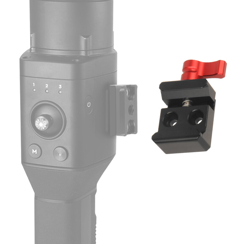 Greito atjungimo 1/4" 3/8" tvirtinimo angos 21–25 mm 18–22 mm NATO bėgių gnybtas šalto bato laikiklis, skirtas fotoaparato įrenginio narveliui „Magic Arm“ stabilizatoriui