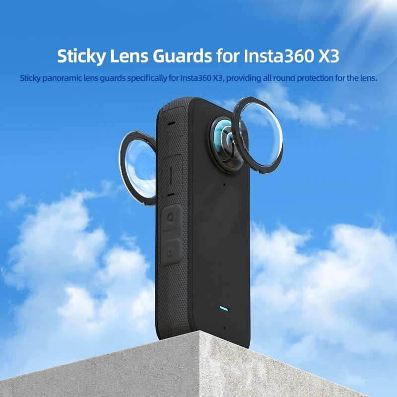 Insta360 X3 ragadós lencsevédőkhöz Dual-Lens 360 Mod Insta 360 X3 Protector Tartozékok Új