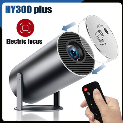 DITONG HY300 Plus HD LCD-projektor portatil 4K 1280x720P Android 11 Wifi6 LED-video kodukino mini Proyector Movie