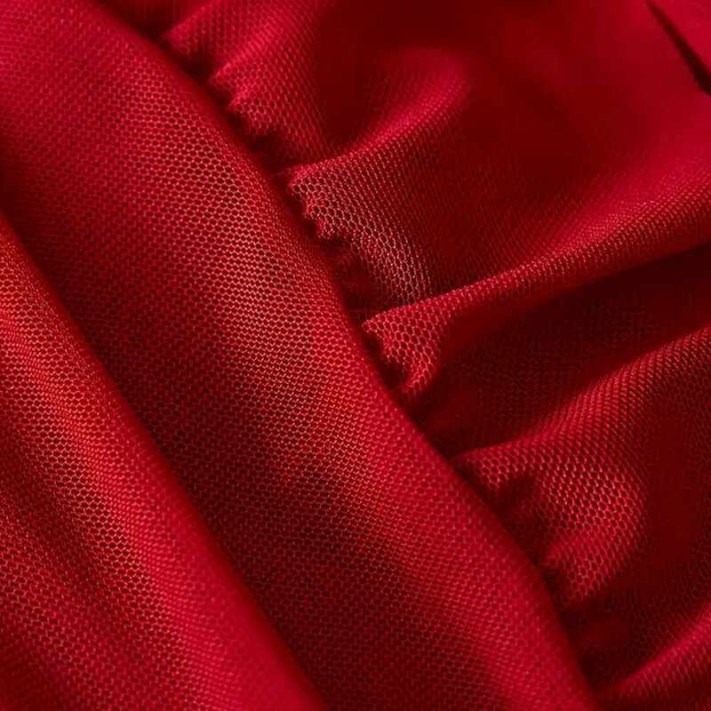 Elegáns átlátszó piros szexi fehérnemű Női fehérnemű átlátszó hálóruha Csipke hálóing bugyi pizsama szettek Női Babydoll