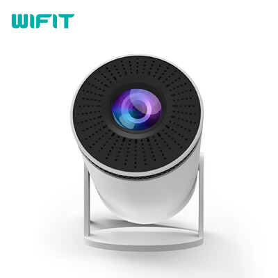 WIFIT Портативен мини проектор 5`` с 2.4G и 5G двойна WiFi/Bluetooth поддръжка на функция 4K видео дисплей