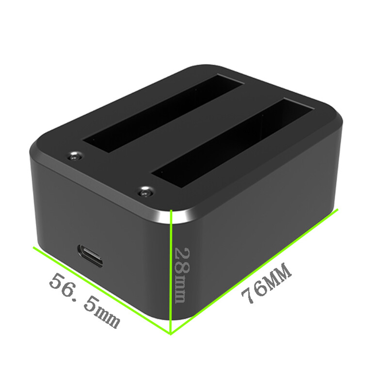 Προσαρμογέας φορτιστή μπαταρίας για Insta360 X3 USB Type-C Φορητό φορτιστή μπαταρίας HUB Dock 5V 3A με εξαρτήματα κάμερας ένδειξης