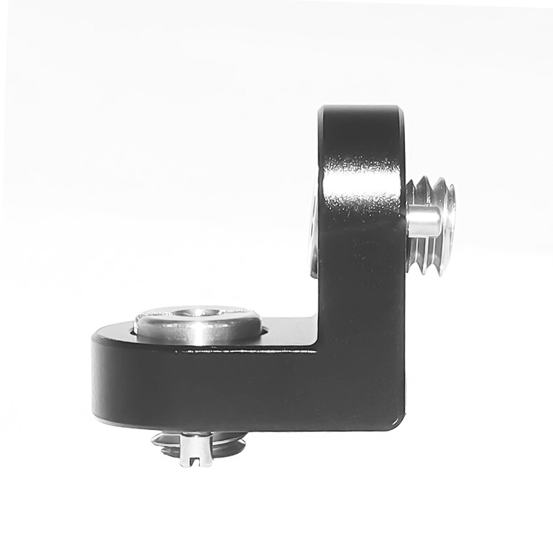 1/4 "3/8" taisnā leņķa pagarināts kronšteins statīva galvas kameras korpusa pozicionēšanas caurumu piederumiem