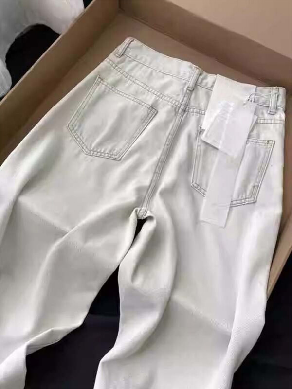 Moteriški šviesiai mėlyni maišeliai su lanku džinsai Harajuku estetinės džinsinės kelnės Y2k vintažinės 2000-ųjų japonų stiliaus džinsinės kelnės nešvarūs drabužiai