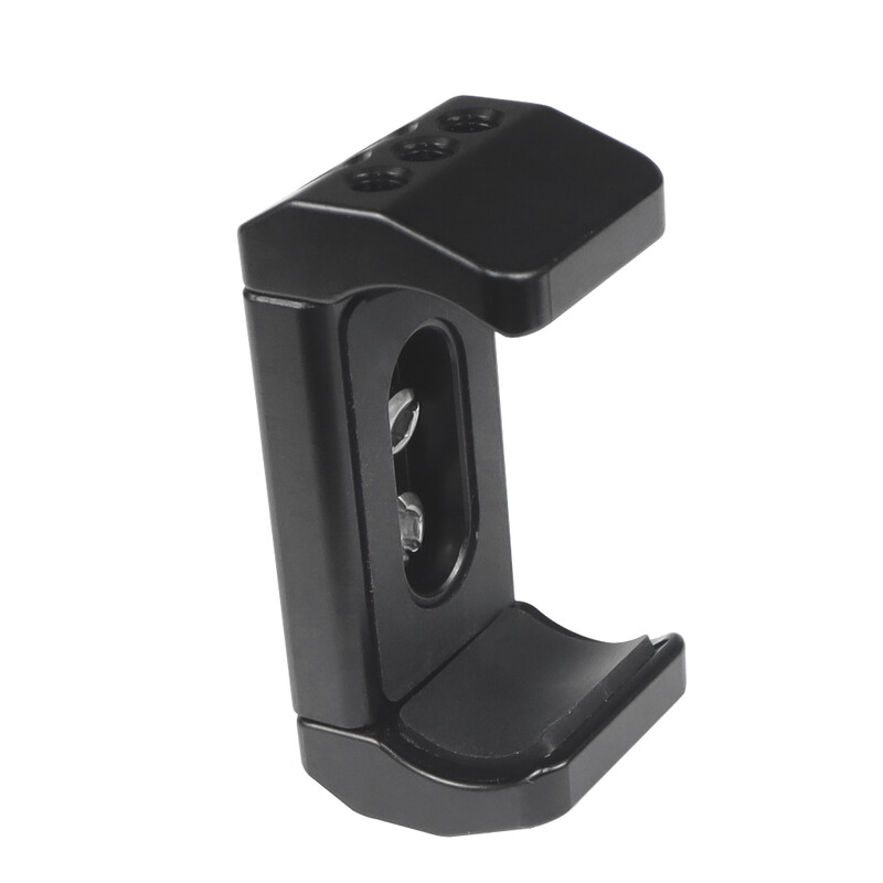 Aliuminio lydinio fotoaparato laikiklis Power Bank spaustuko laikiklis 1/4 colio sriegis, skirtas 55–85 mm nešiojamai baterijai, skirta DSLR narveliui, DJI MIC 1/2