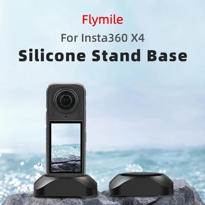 Βάση βάσης σιλικόνης για βάση στήριξης Insta360 X4 Βάση βάσης γρήγορης αποδέσμευσης Αξεσουάρ φορητή κάμερα δράσης