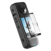 9H cietības rūdīta stikla plēve pret skrāpējumiem visapkārt pārklājoša aizsargplēve Insta 360 X4 kameru piederumiem