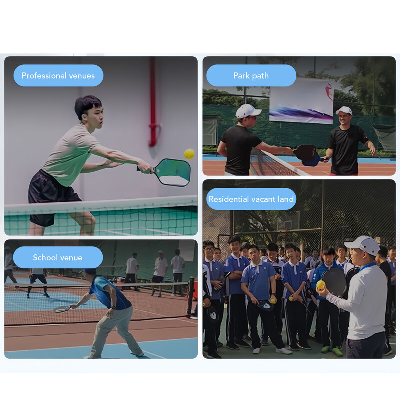 Pickleballs raketės Pickleballs irklas Patogi rankena Pickleballs raketės pradedantiesiems profesionalams