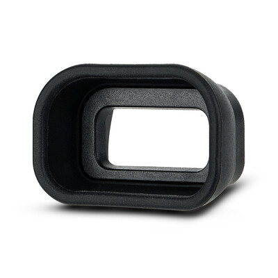 Mīksta silikona kameras skatu meklētāja acu kauss okulāra acu asaris priekš Sony A6000 A6100 A6300 acu kausa aizsargs aizstāj Sony FDA-EP10