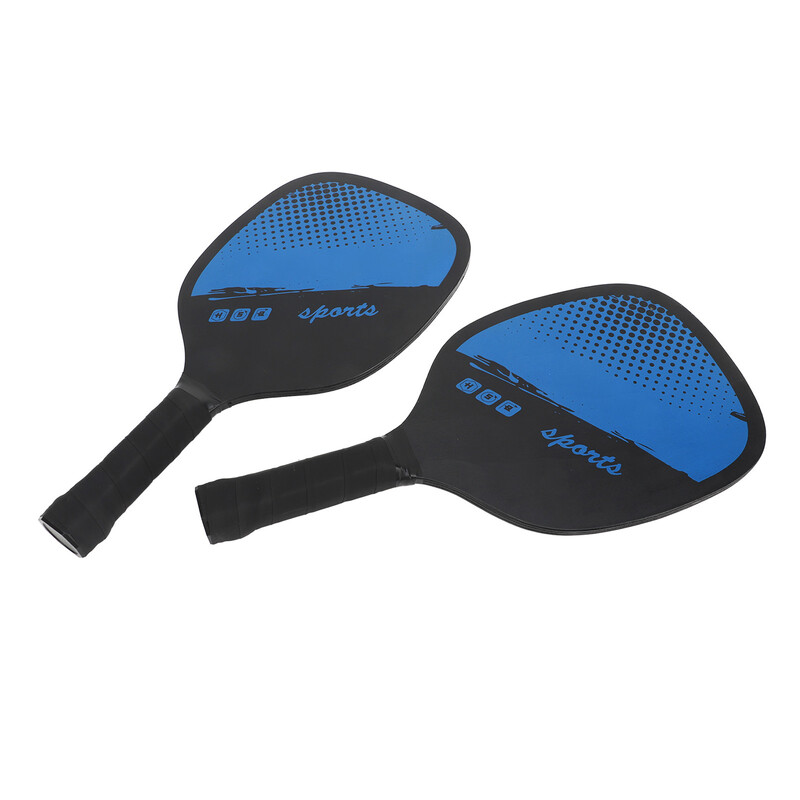 Pickleball irklų rinkinys Nešiojamos lengvos neslystančios "pickleball" raketės su 4 kamuoliukais ir nešiojimo krepšiu lauke