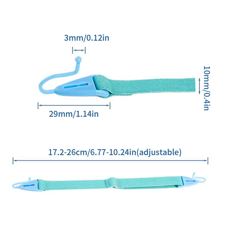 1 vnt spandekso akinių virvė, neslystančių akinių grandinė, reguliuojama nuimama elastinio laido laikiklis Sportinių dirželių akinių priedai