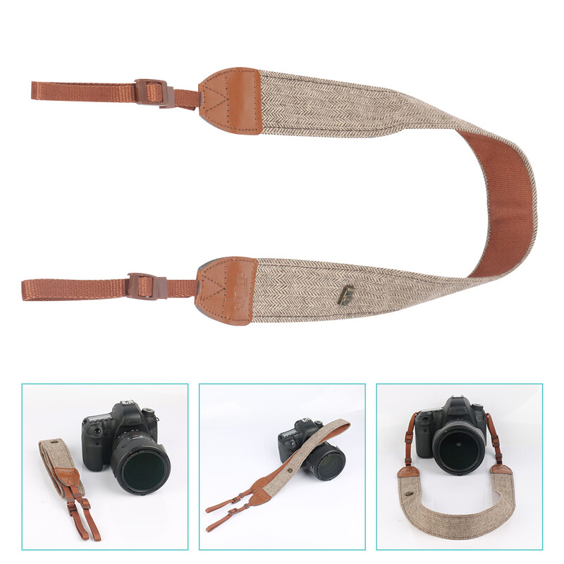 SLR fotoaparato dirželis, lankstus, praktiškas pečių kaklo diržas, patogus