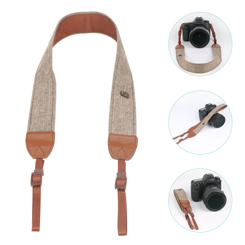 SLR fotoaparato dirželis, lankstus, praktiškas pečių kaklo diržas, patogus
