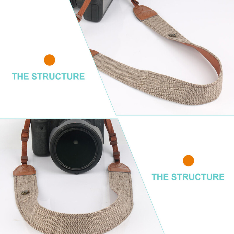 SLR fotoaparato dirželis, lankstus, praktiškas pečių kaklo diržas, patogus