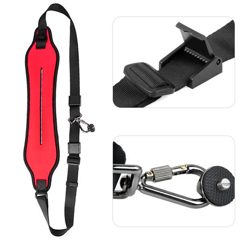 Μαύρος ιμάντας γρήγορης κάμερας Γρήγορος ιμάντας για μονό ώμο για κάμερες Canon Nikon Sony Pentax Panasonic Olympus DSLR