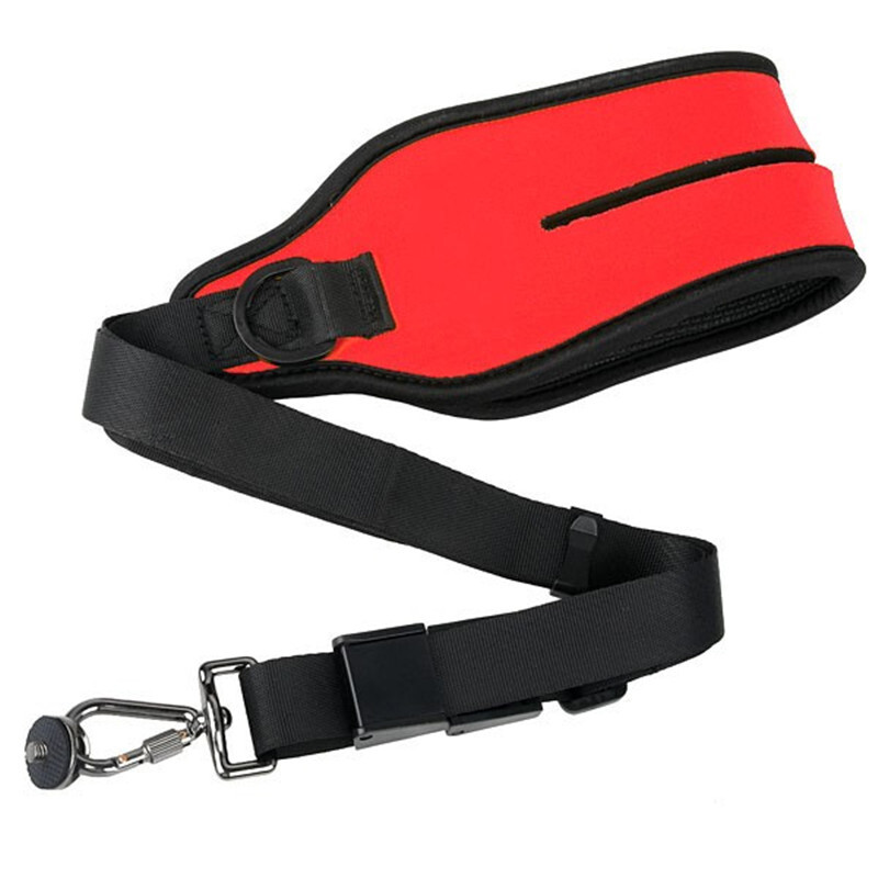 Μαύρος ιμάντας γρήγορης κάμερας Γρήγορος ιμάντας για μονό ώμο για κάμερες Canon Nikon Sony Pentax Panasonic Olympus DSLR