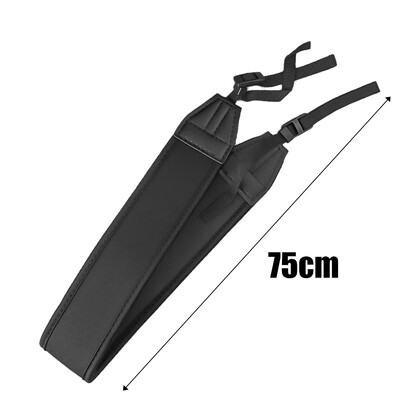 1/2 vnt. Reguliuojamas fotoaparato dirželis Minkštas neopreno pečių diržas, skirtas Sony Nikon SLR DSLR fotoaparatui, universalus, storas neslystantis kaklo dirželis