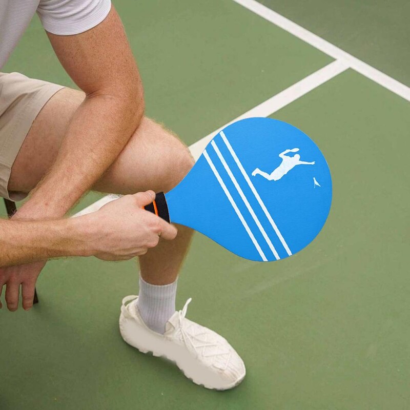 Pludmales badmintona rakešu komplekts Koka rakešu bumbiņu spēle Āra sporta rotaļlietas bērniem Pieaugušajiem Izklaide ģimenei Pludmales pagalma ballīšu piederumi