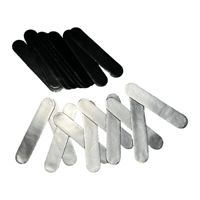 20 vnt. svertinė švino juosta, skirta „pickleball“ irklei, krašto apsaugai, galios padidinimui, siūbavimo greičiui, naudojama golfo lazdoms su raketėmis