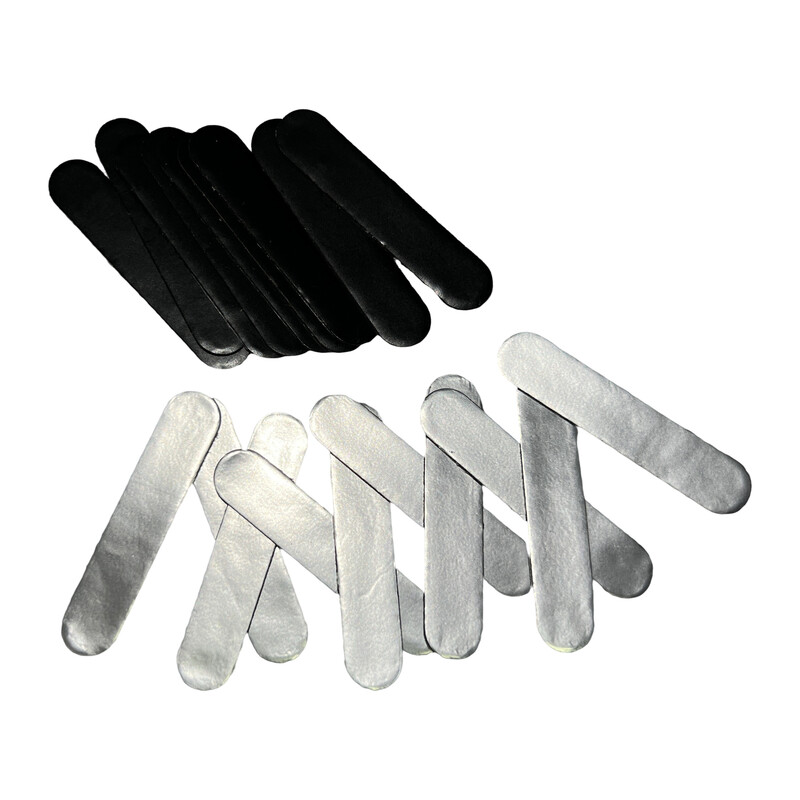 20 vnt. svertinė švino juosta, skirta „pickleball“ irklei, krašto apsaugai, galios padidinimui, siūbavimo greičiui, naudojama golfo lazdoms su raketėmis