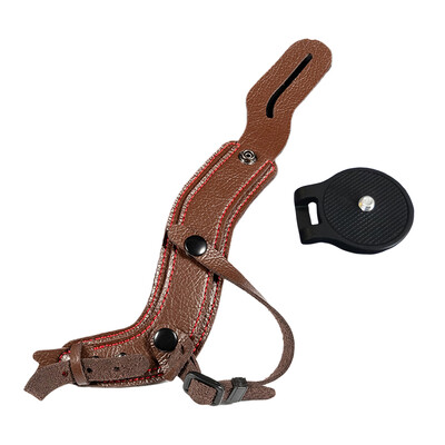 Kameras roktura siksna, ūdensizturīga bezspoguļa kameras josta Mikrošķiedras ādas bezspoguļa kameras roktura siksna priekš Sony A7R3 priekš Nikon D800