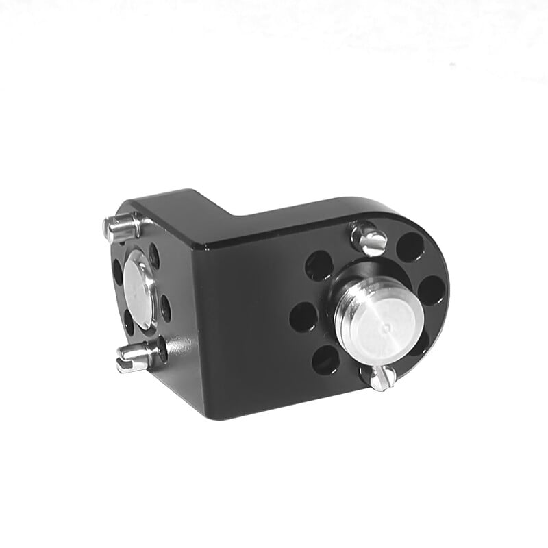 1/4 3/8 sraigtinis ARRI prailginimo 90° dešiniojo kampo tvirtinimo adapteris trikojo monitoriaus vaizdo perdavimo vaizdo perdavimui DSLR fotoaparato laikiklis