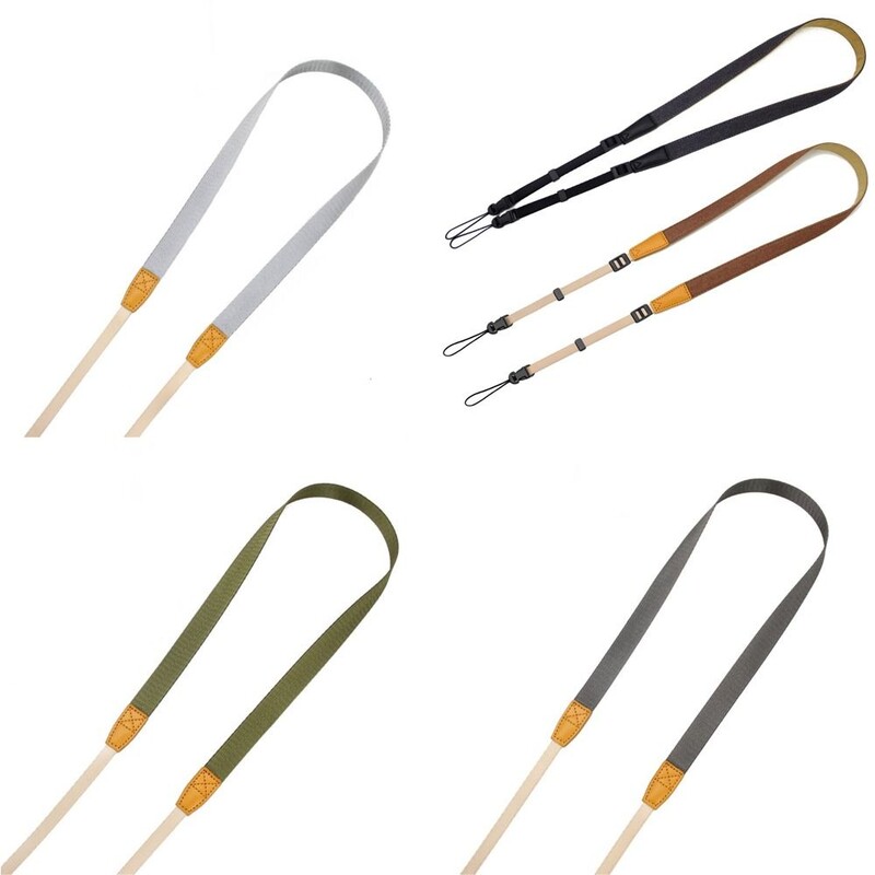 Kaamera õlarihma kaelarihm libisemisvastane reguleeritav puuvillane nahast rihm Nikoni peegelkaameratele rihm Kaamera tarvikud