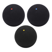 Treniruojantis lengvo svorio skvošo kamuoliukas, didelis atšokimas, atsparus dilimui skvošo kamuoliukas, skirtas treniruotėms varžyboms pradedantiesiems