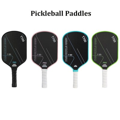 Padelă durabilă T700 Pickleball Fibră de carbon Rachete Pickleball aprobate USAPA Paletă ușoară cu suprafață mată Pickle Ball