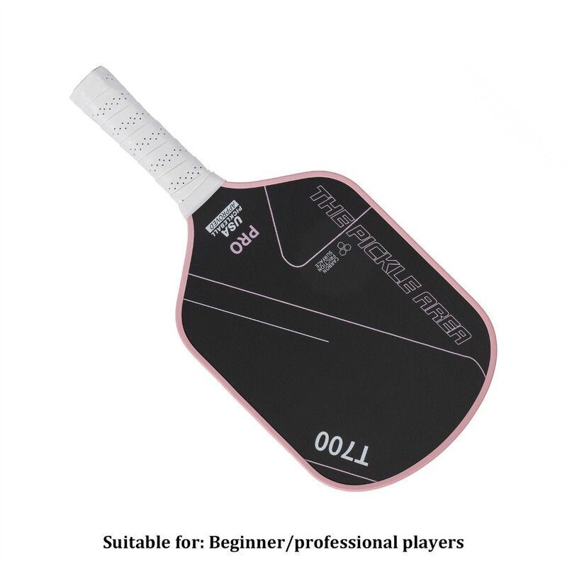 Издръжливо T700 Pickleball Paddle Карбонови влакна USAPA одобрени Pickleball ракети Лека матирана повърхност Pickleball Paddle