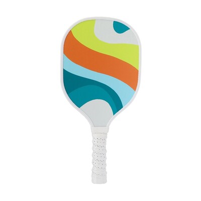 Medinės marinato kamuoliuko irklentės su briaunota rankena neslystanti marinato kamuoliuko raketė Spalvinga pradedančiųjų treniruočių įranga vyrams