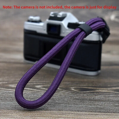 Nailono fotoaparato kaklelis Skaitmeninio fotoaparato riešo rankenos rankena, pinta apyrankė, skirta Canon Sony Leica skaitmeninio SLR fotoaparato diržui