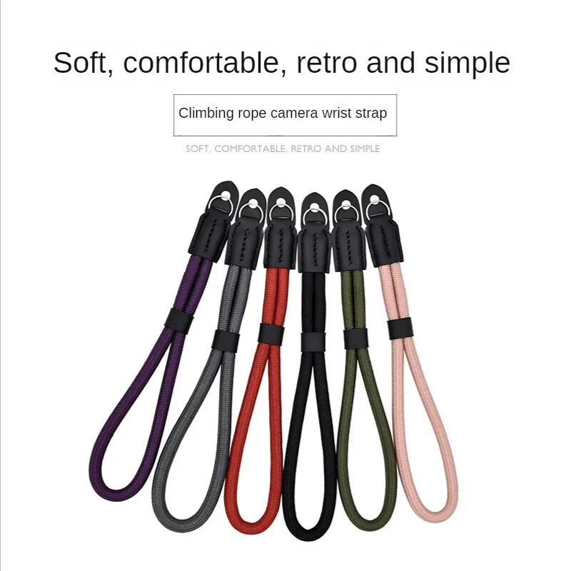 Nailono fotoaparato kaklelis Skaitmeninio fotoaparato riešo rankenos rankena, pinta apyrankė, skirta Canon Sony Leica skaitmeninio SLR fotoaparato diržui