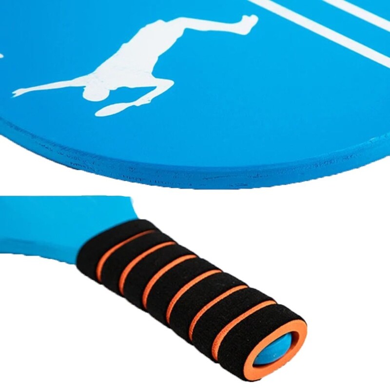 Badmintono rakečių irklavimo stipri paplūdimio teniso raketė Neslystanti nešiojama badmintono rakečių rinkinys Kriketo patvarus teniso rakečių rinkinys vaikui