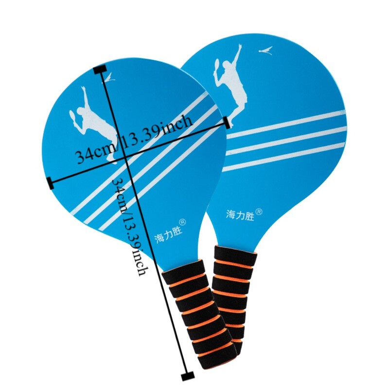 Badmintono rakečių irklavimo stipri paplūdimio teniso raketė Neslystanti nešiojama badmintono rakečių rinkinys Kriketo patvarus teniso rakečių rinkinys vaikui