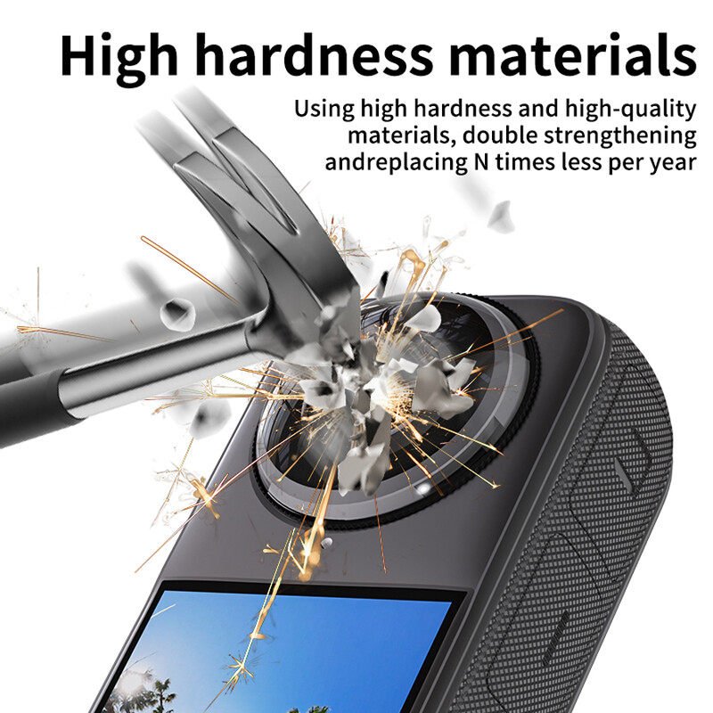 Sobib Shadow Stone Insta360X4 kaitsepeegli panoraamkaamera objektiivi kaitseümbrise arvuti materjalile