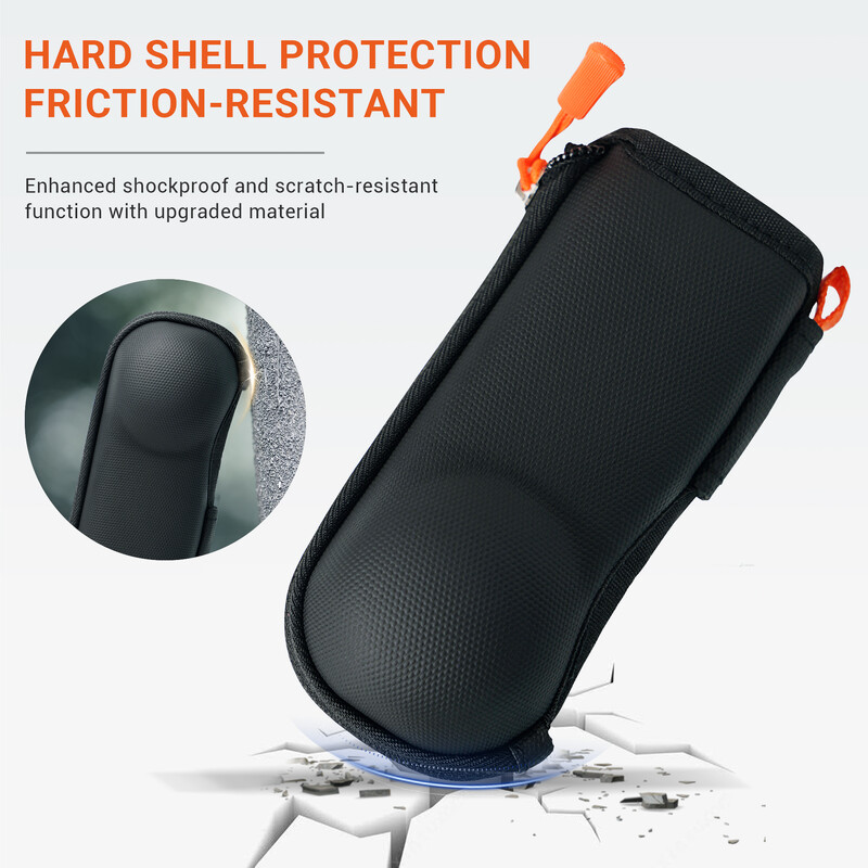 Insta360 X4 mini salvestusümbris, kaasaskantav kriimustusvastane kaitseümbris Insta 360 X 4 spordikaamera tarvikute jaoks