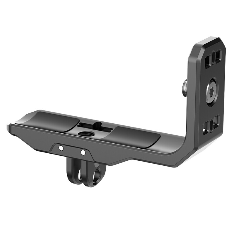 Horisontaalne alus Insta360 X4 alumiiniumsulamist raami kronstein Insta 360 X4 kaamerakinnitusega Horisontaalne võttealuse hoidik