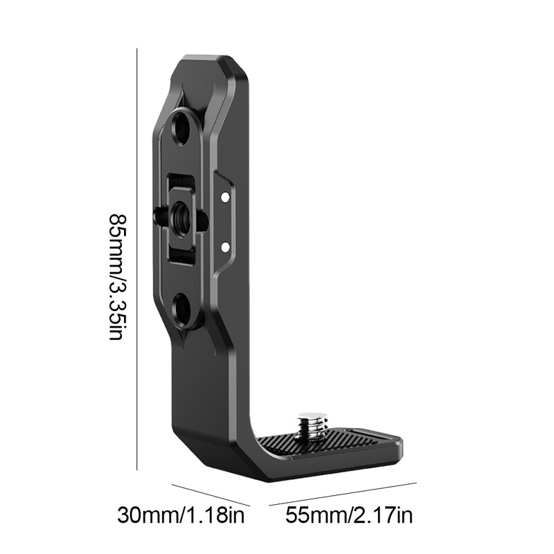 Horisontaalne alus Insta360 X4 alumiiniumsulamist raami kronstein Insta 360 X4 kaamerakinnitusega Horisontaalne võttealuse hoidik