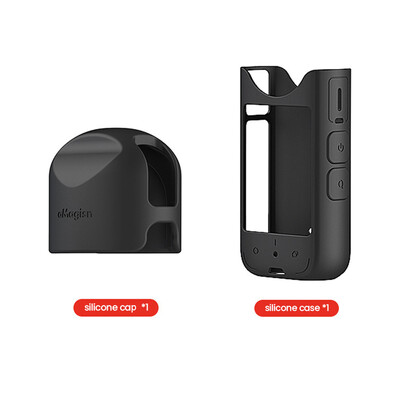 Objektīva aizsargi aizsargvāciņš priekš Insta360 X3 silikona piedurknes sprādzes aizsardzības spogulis pret aizsvīšanas objektīva aizsargs kameras piederumi