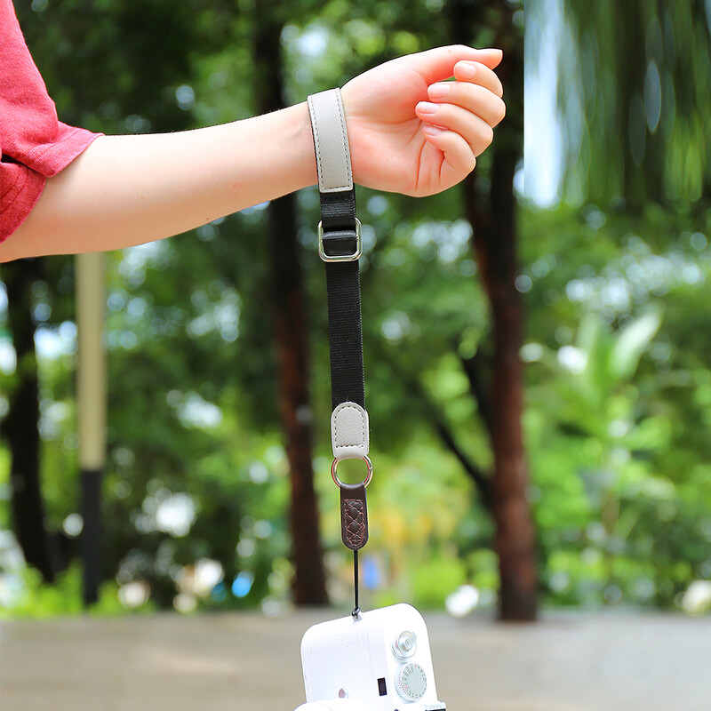 SETTO veidrodinis fotoaparato rankinis dirželis Reguliuojamas lengvai atleidžiamas riešo dirželis fotoaparatui Sony Canon Nikon Fujifilm DSLR be veidrodžio