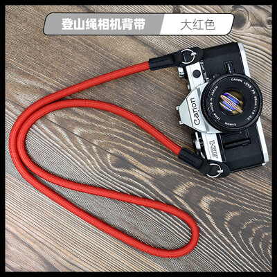 Spalvotas pynimo fotoaparato kaklo dirželis greitai atsegamas riešo diržas, skirtas GoPro Nikon DSLR fotoaparato virvelei refleksiniam fotoaparato peties dirželio priedai