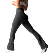 Nauji juodi lengvi antblauzdžiai, moteriški minkšti treniruočių pėdkelnės Fitneso komplektai Jogos kelnės Sporto salė Dėvėti spandex antblauzdžiai