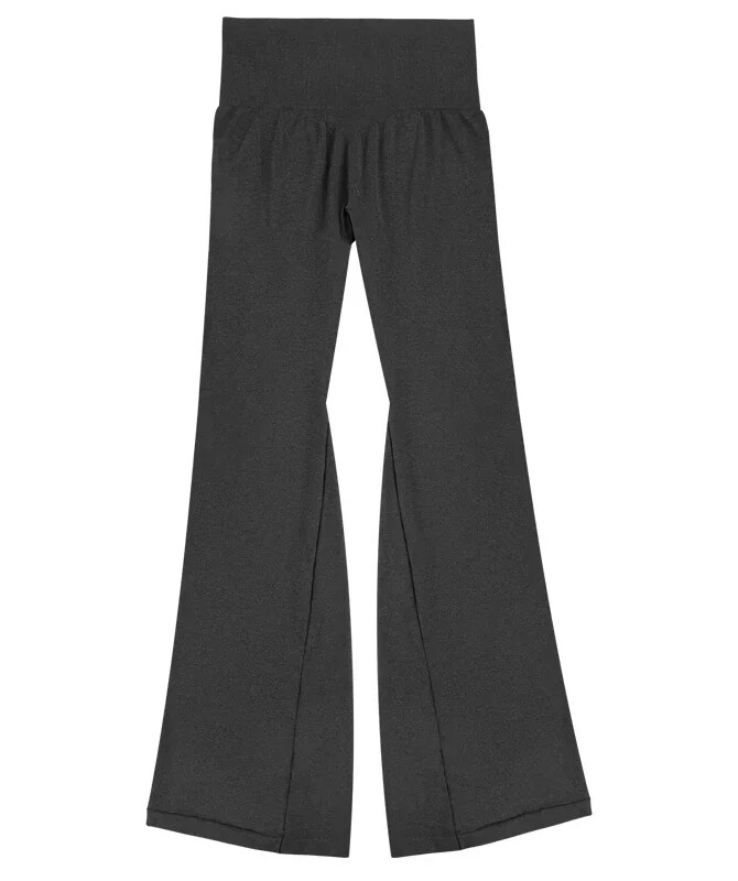 Nauji juodi lengvi antblauzdžiai, moteriški minkšti treniruočių pėdkelnės Fitneso komplektai Jogos kelnės Sporto salė Dėvėti spandex antblauzdžiai