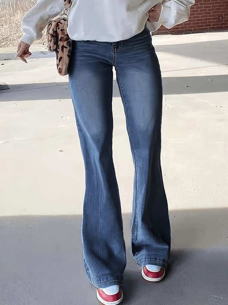 Naiste sinised ülivenivad kitsad teksad – stiilsed ja mugavad teksapüksid naiste sinised kõrge venitusega kitsad teksad