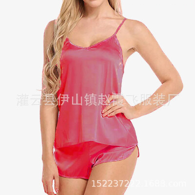 Női pizsama hálóruha Otthoni ruházat női alvási hálóruha Szexi fehérnemű 2021 hálóing rövidnadrág fehérnemű Hálóing