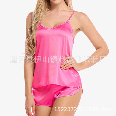 Női pizsama hálóruha Otthoni ruházat női alvási hálóruha Szexi fehérnemű 2021 hálóing rövidnadrág fehérnemű Hálóing