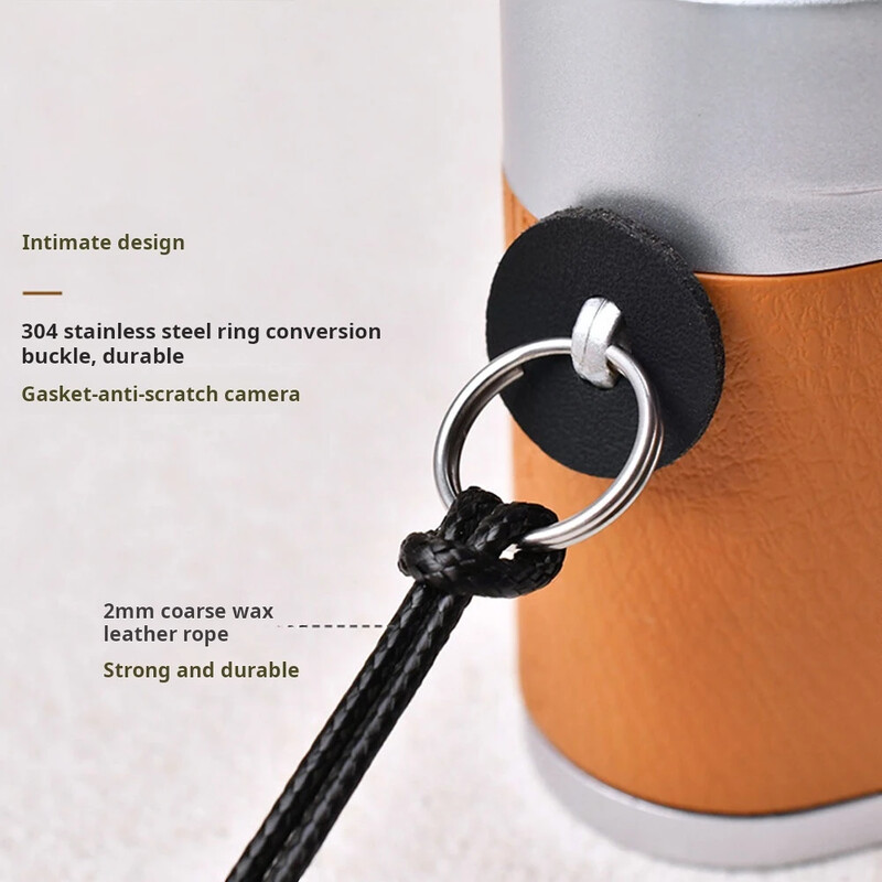 Fotoaparato kaklo peties diržas, skirtas DSLR fotoaparatui, skirtas Sony Nikon Canon Fuji Pentax Panasonic Olympus ryškios spalvos apvalios virvės